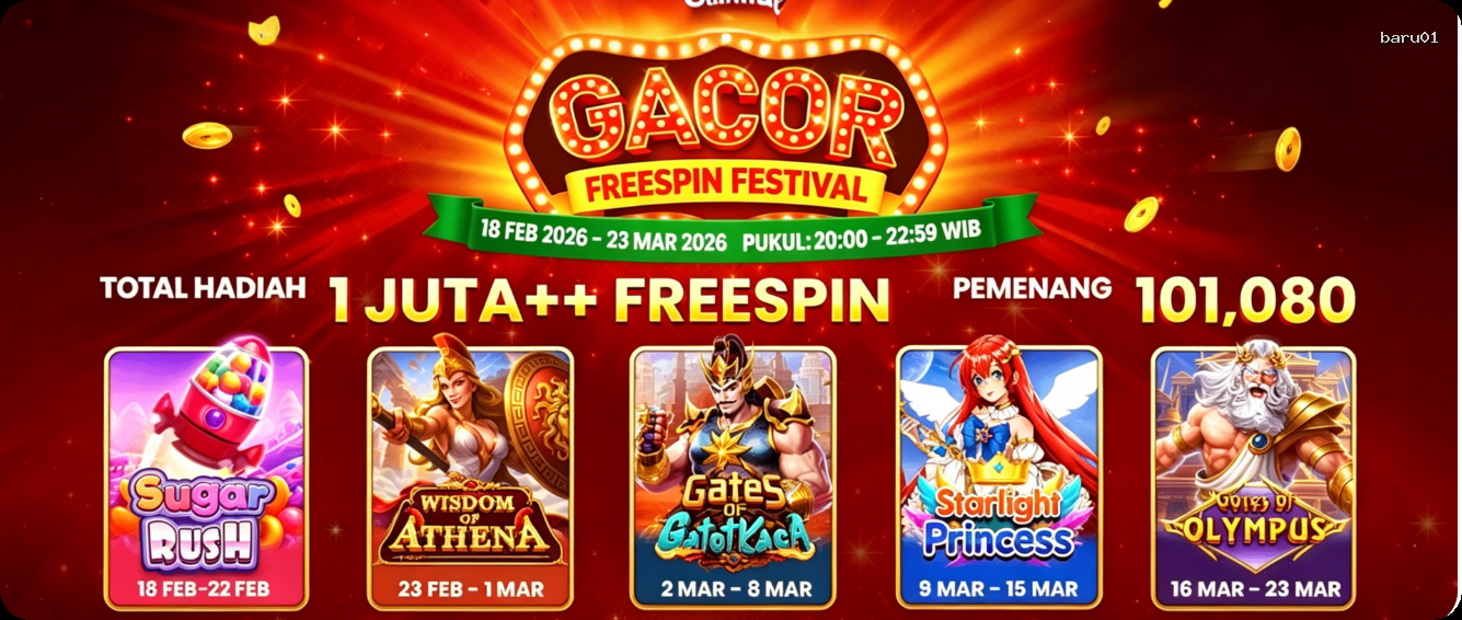Login baru01 Sekarang Bonus Melimpah